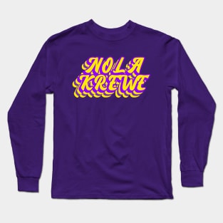 NOLA KREWE NEW ORLEANS Long Sleeve T-Shirt